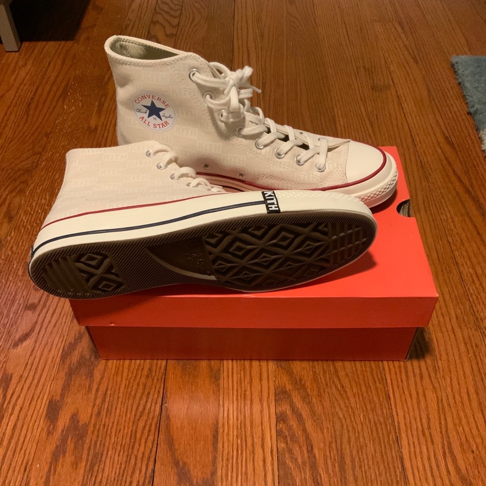 Chuck 70 High White Monogram Kith Collab
